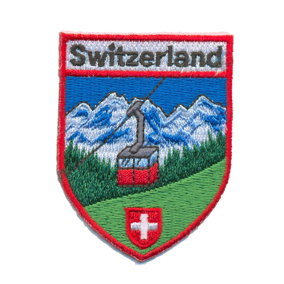 Patch thermocollant- Téléphérique suisse