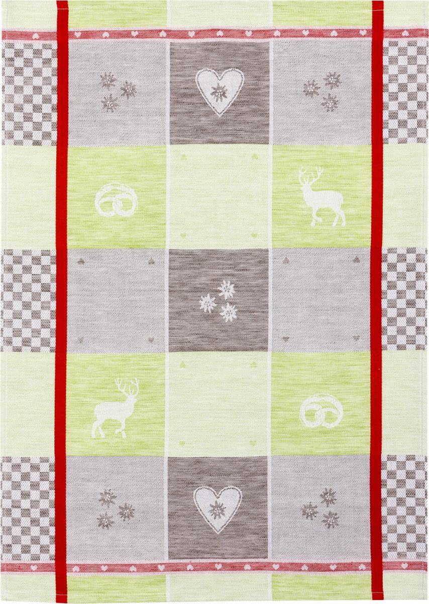 Linge de Cuisine Mi-Fil -Oktoberfest/Vert