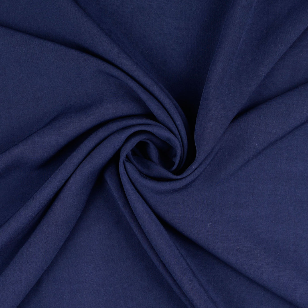 Tissu Viscose - Bleu marine