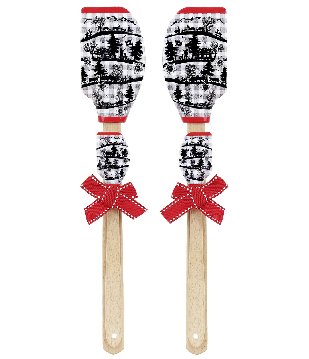 Spatules à pâte- "poya" lot de 2