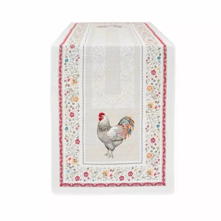 Chemin de table- Poules