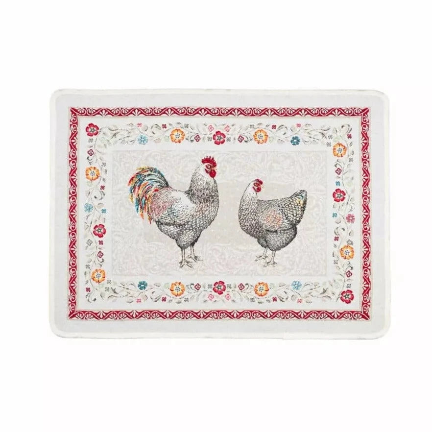 Set de table- Poules