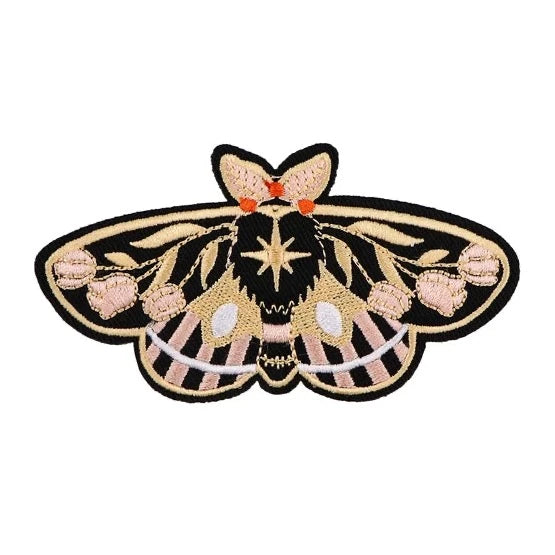 Patch Thermocollant - Papillon Rose