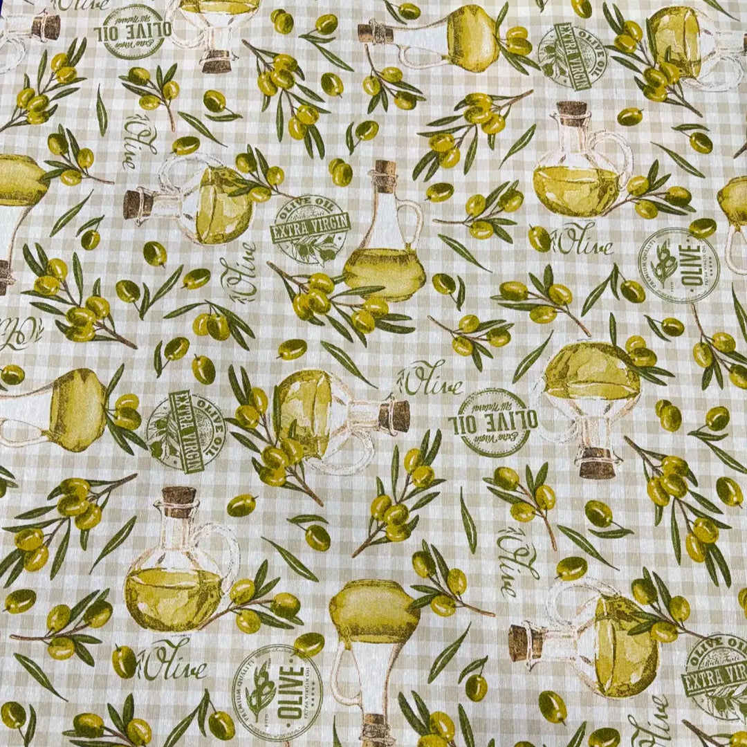 Toile Enduite - Huile de olive