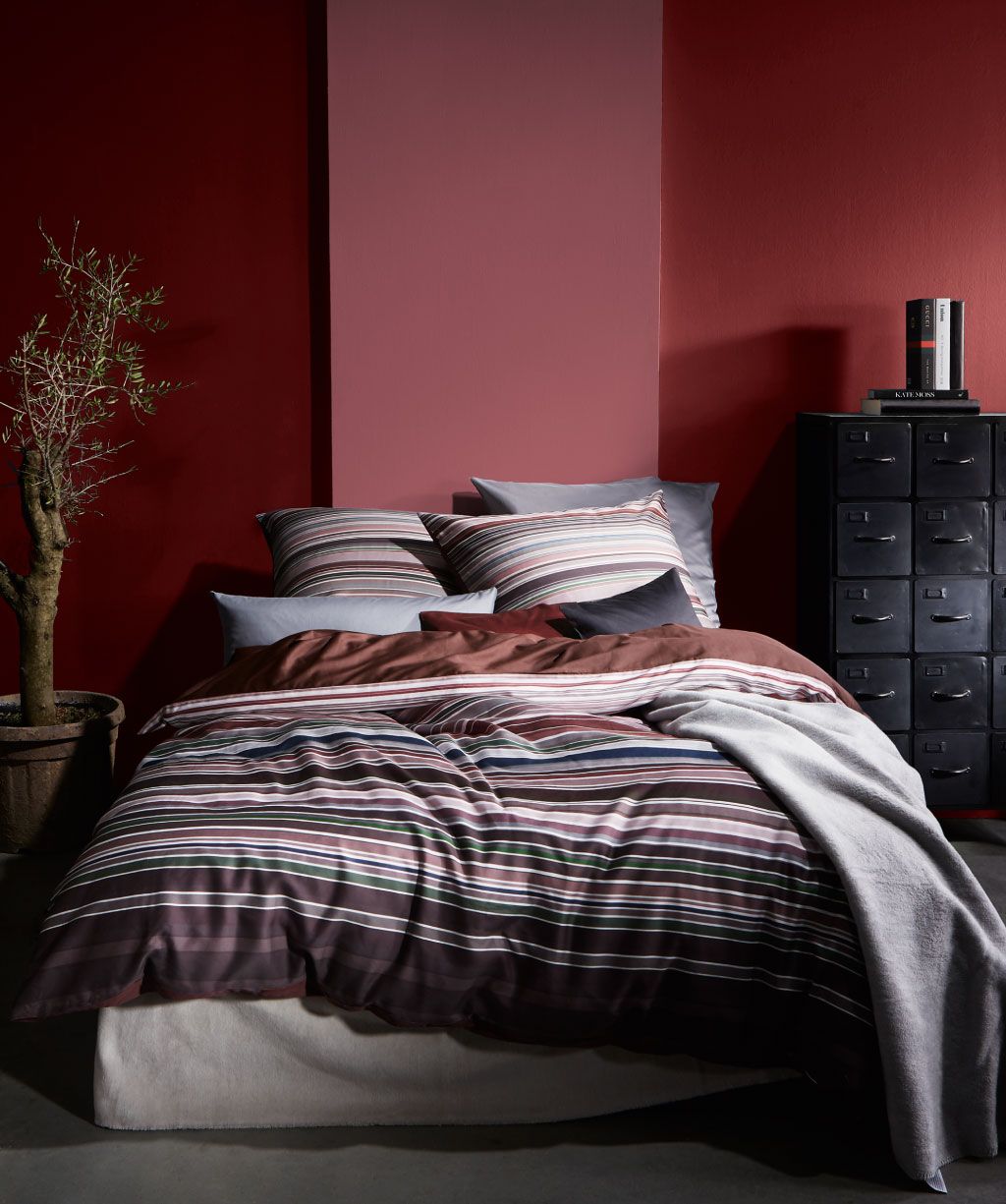 Linge de Lit- Dark Cherry