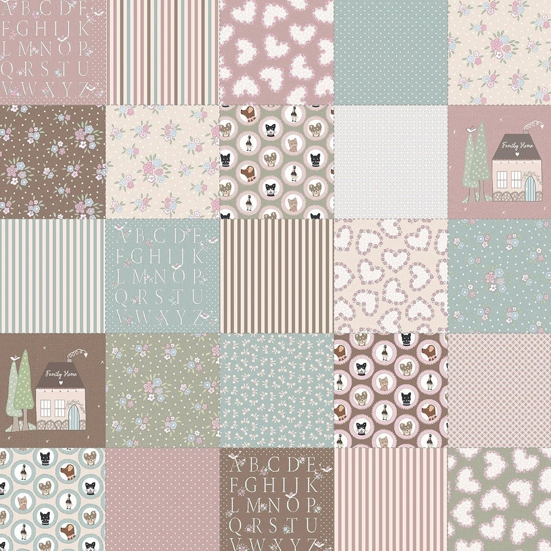 Tissu Coton - Patchwork