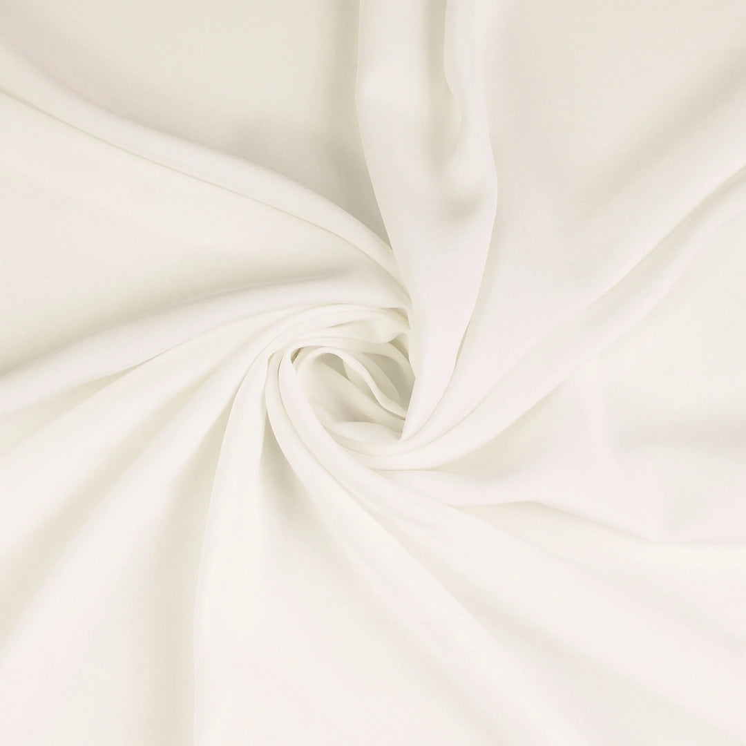 Tissu Viscose - Blanc Ivoire