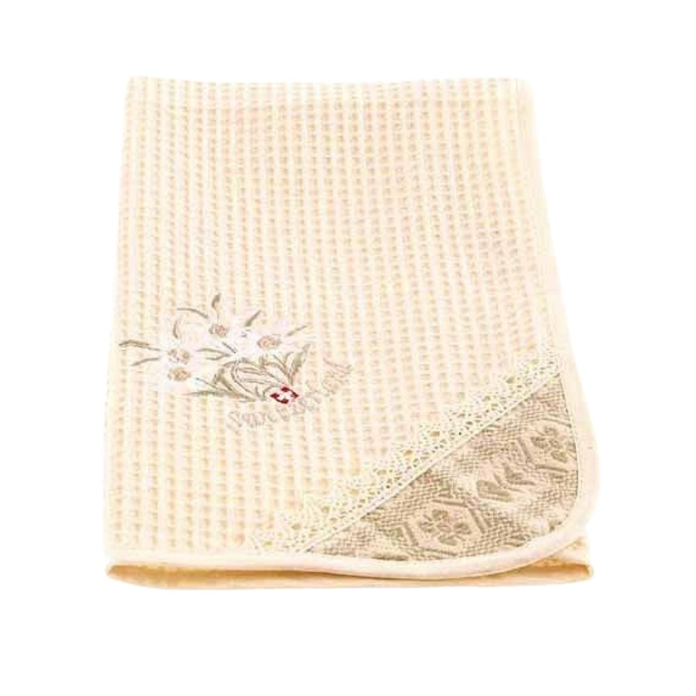 Linge Nid d'Abeille- Edelweiss Switzerland