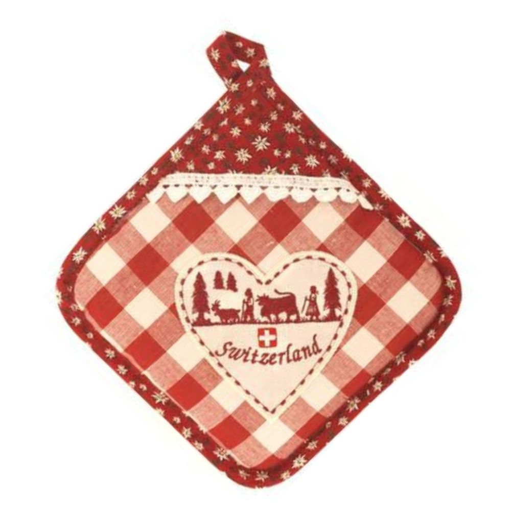 Manique Motif- Découpage Suisse Vichy