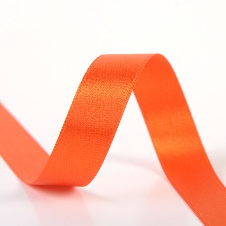Ruban Satin Double Face- Orange