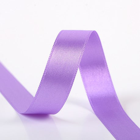 Ruban Satin Double Face- Lilas