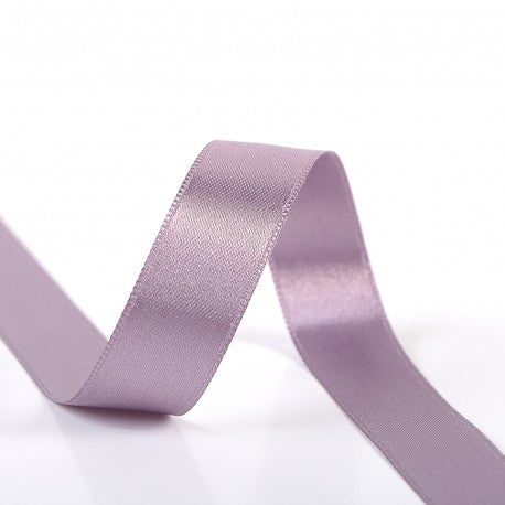 Ruban Satin Double Face- Mauve