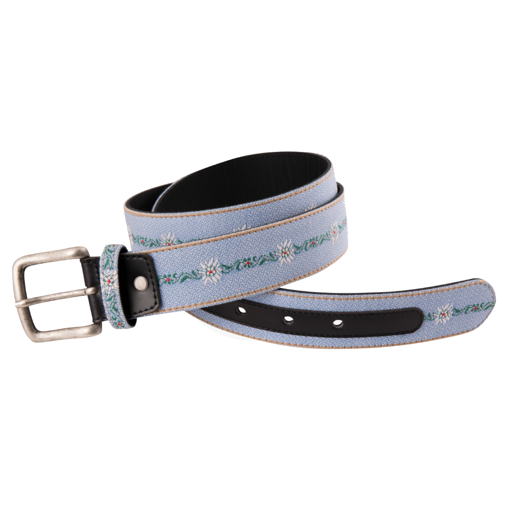 Ceinture Edelweiss Bleu