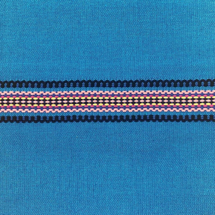 Coupon de tissu tablier dzaquillon - Bleu