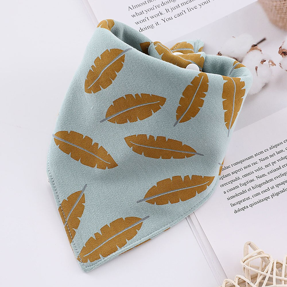 Bandana en Jersey - Feuilles