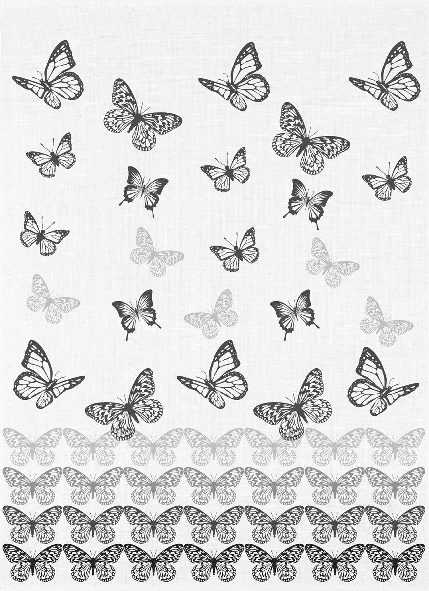 Linge de Cuisine Mi-Fil - Papillons