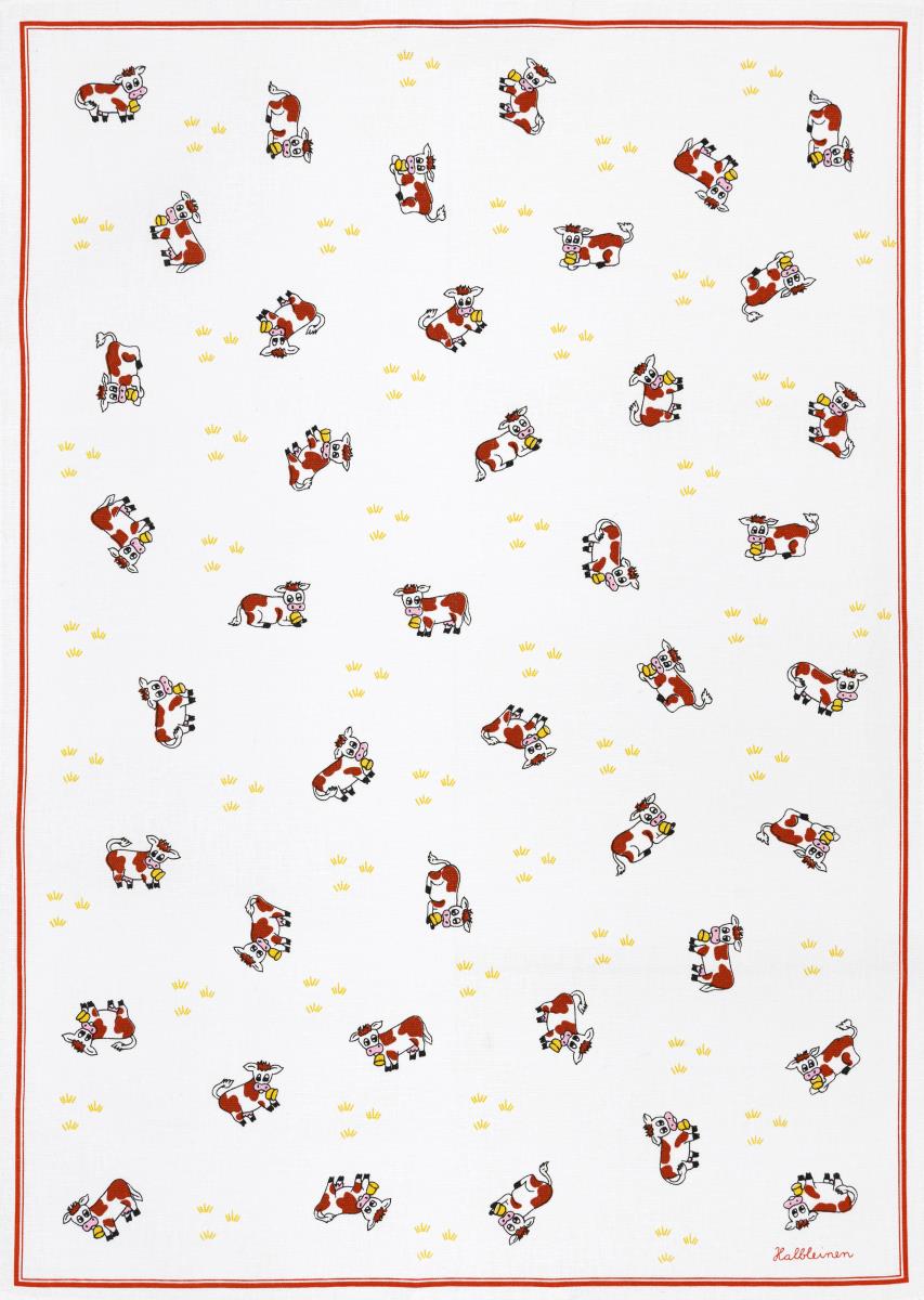 Linge de Cuisine Mi-Fil - Vaches
