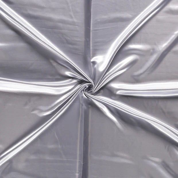 Tissu Satin - Gris