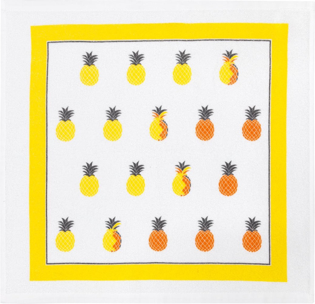 Linge de Cuisine Éponge- Ananas