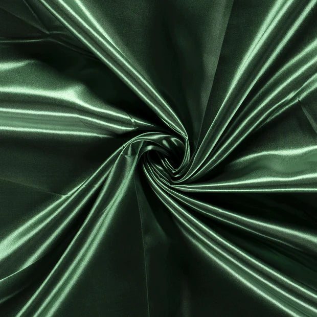 Tissu Satin - Vert