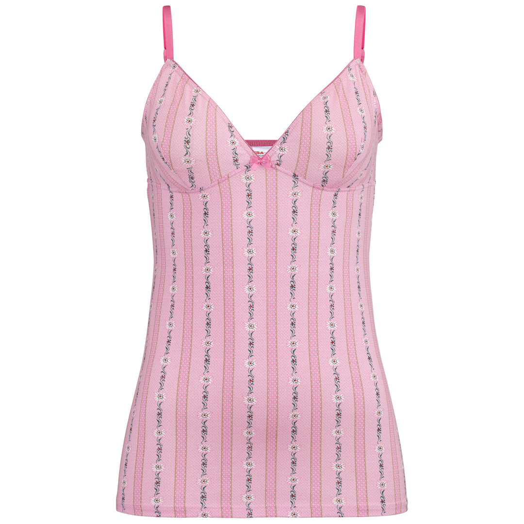 SHIRT À BRETELLES FINES- Edelweiss Rose