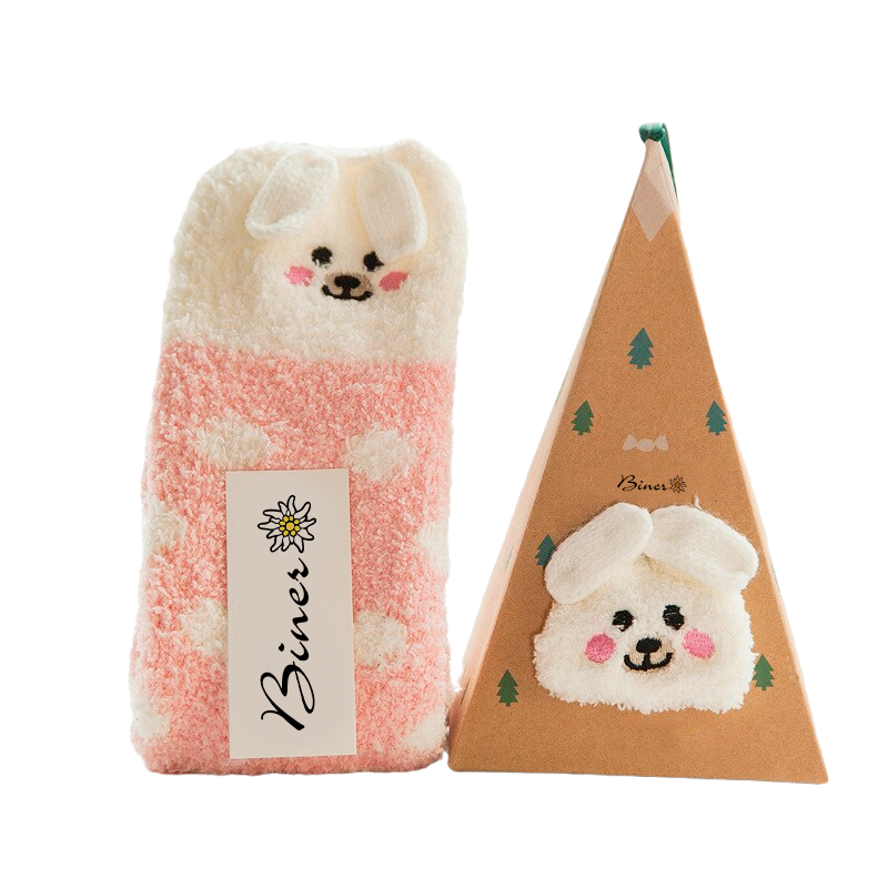 Chaussettes doux- Petit lapin