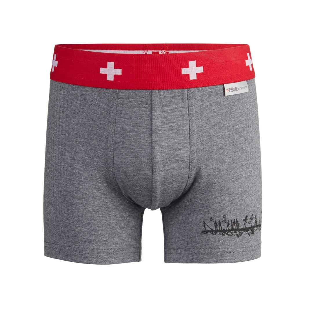 Boxers Garçon- Poya Gris