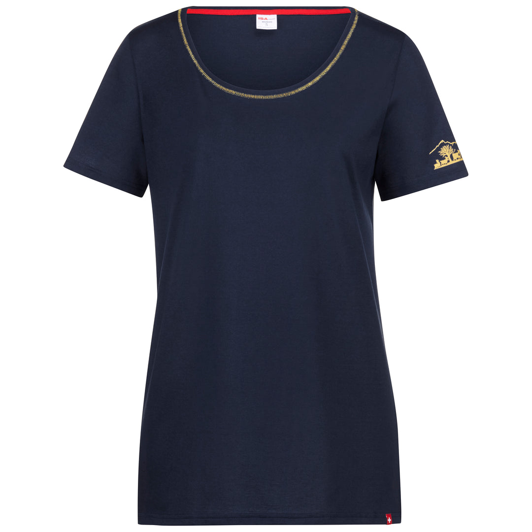 CHEMISE MANCHES COURTES- Poya Bleu Marine