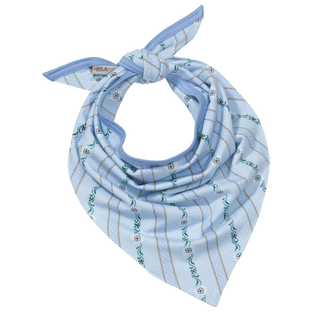 Bandana en Jersey - Edelweiss Bleu