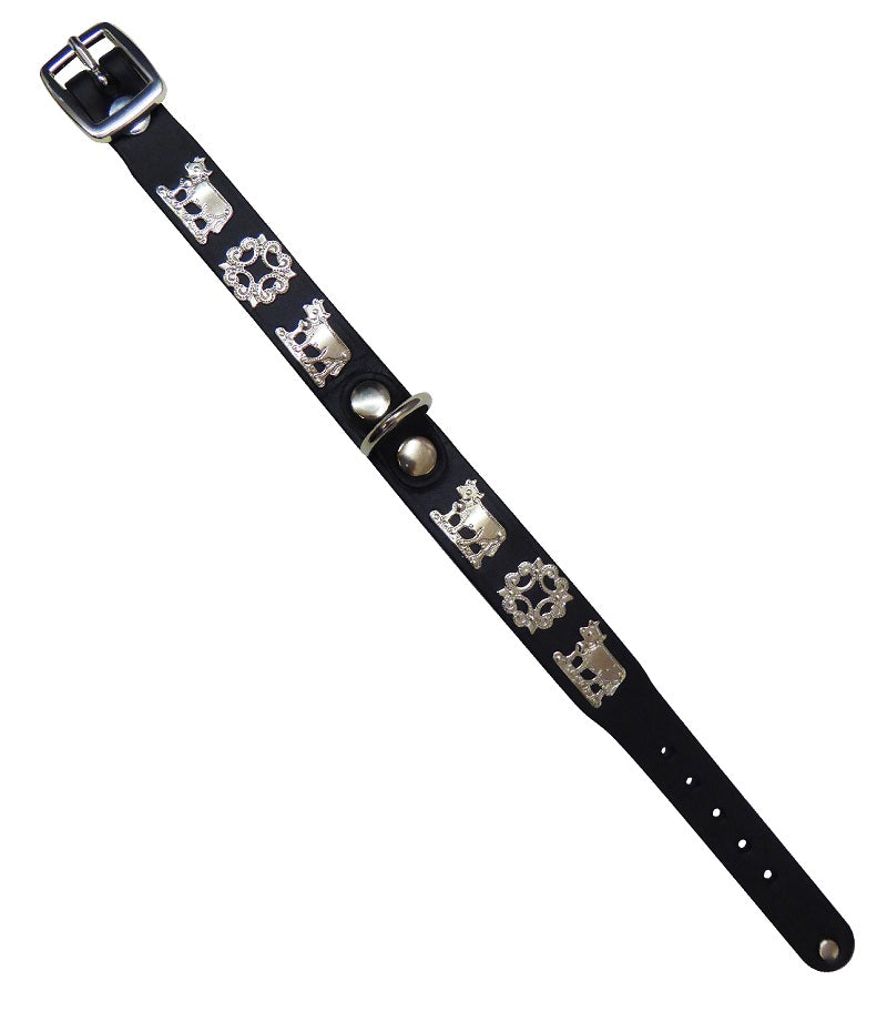 Collier pour chien Appenzeller "CHÜELIGURT"- argenté