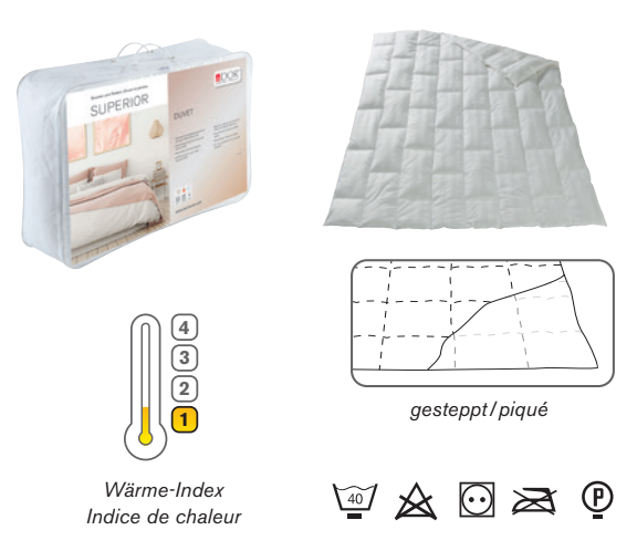 SUPERIOR- Duvet léger
