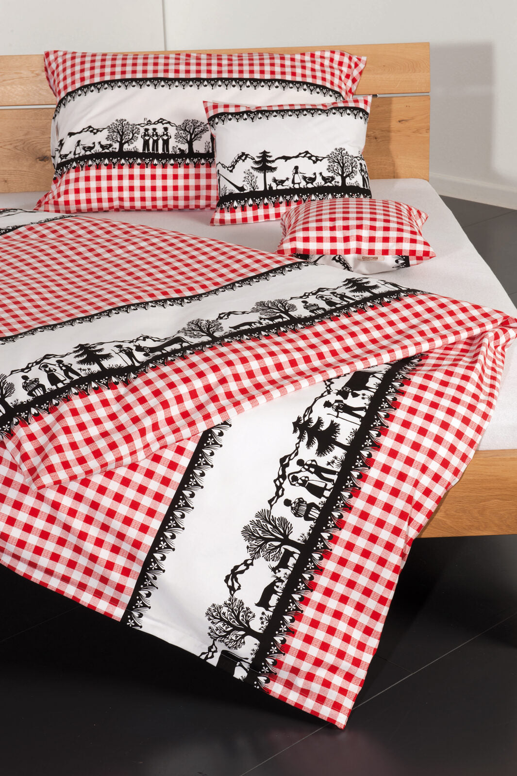 Linge de Lit - Poya Rouge