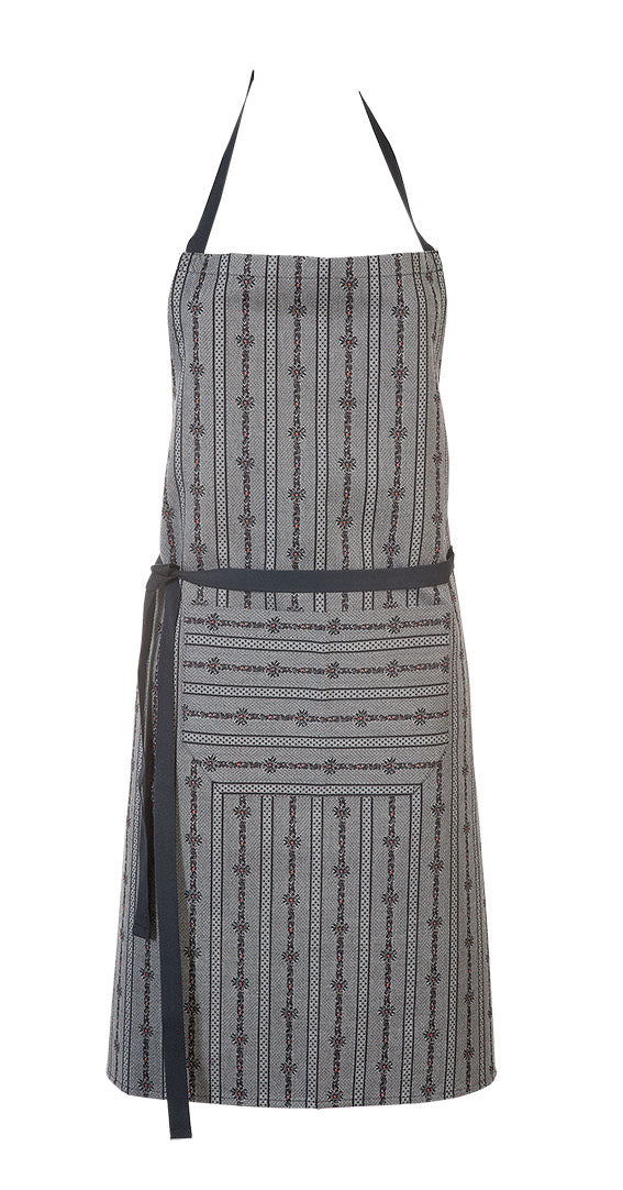 Tablier- Edelweiss Anthracite