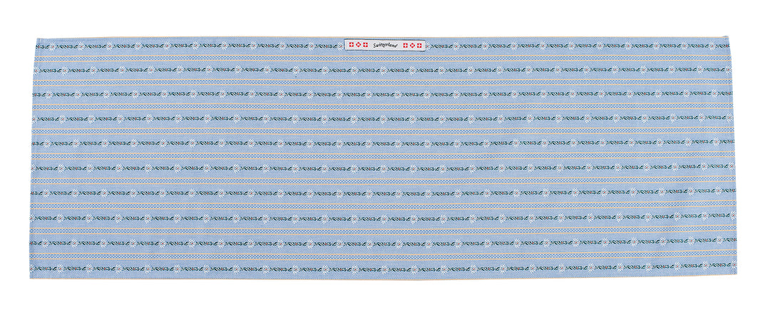 Chemin de Table- Edelweiss Bleu