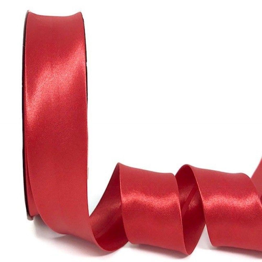 Biais Satin 20/40 mm- Rouge