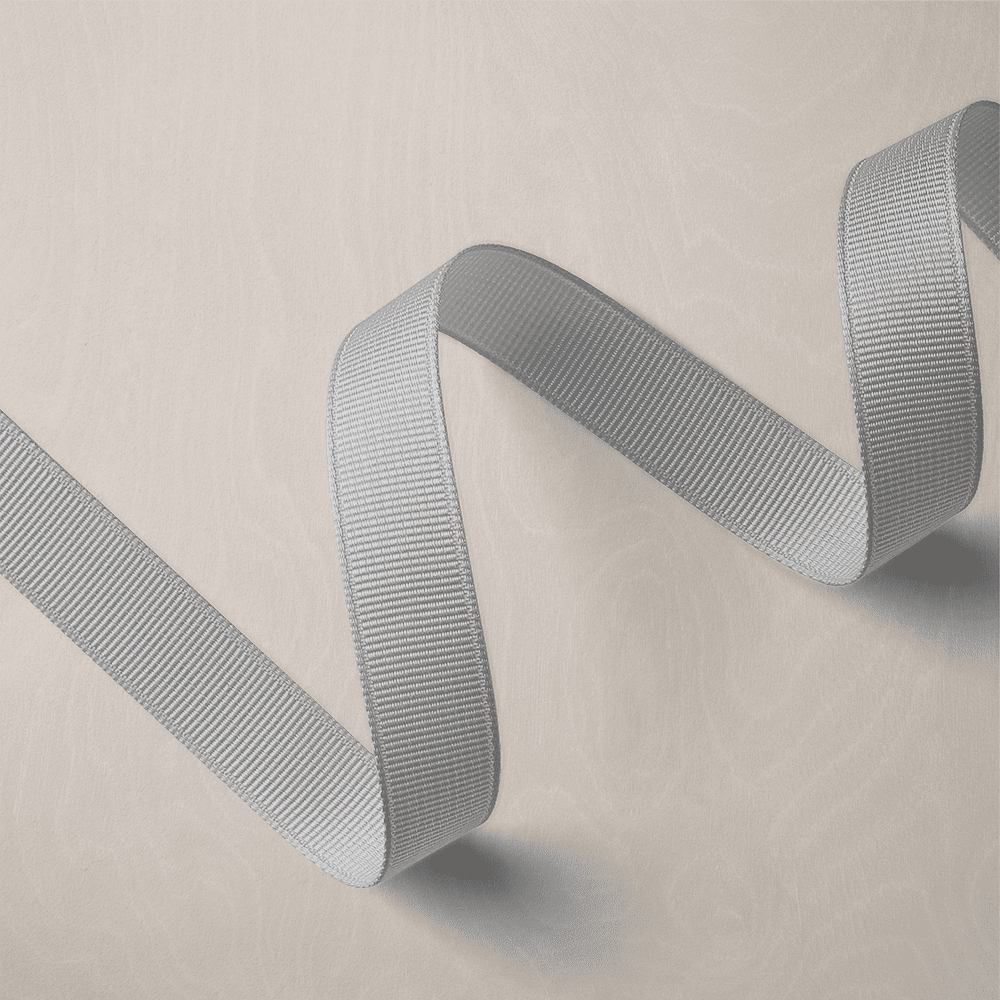 Ruban Gros-Grain - Gris Clair