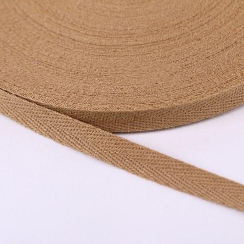 Ruban Sergé 100% coton - Camel