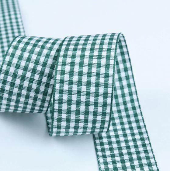 Ruban Vichy- Vert Foncé