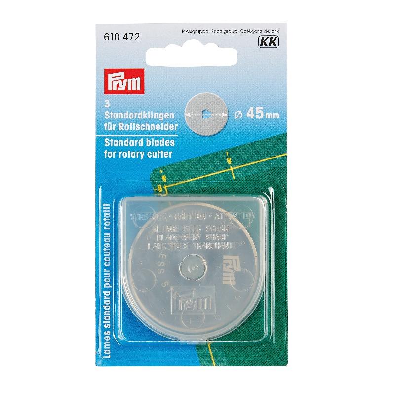 Lames de rechange pour couteaux rotatifs, 45mm