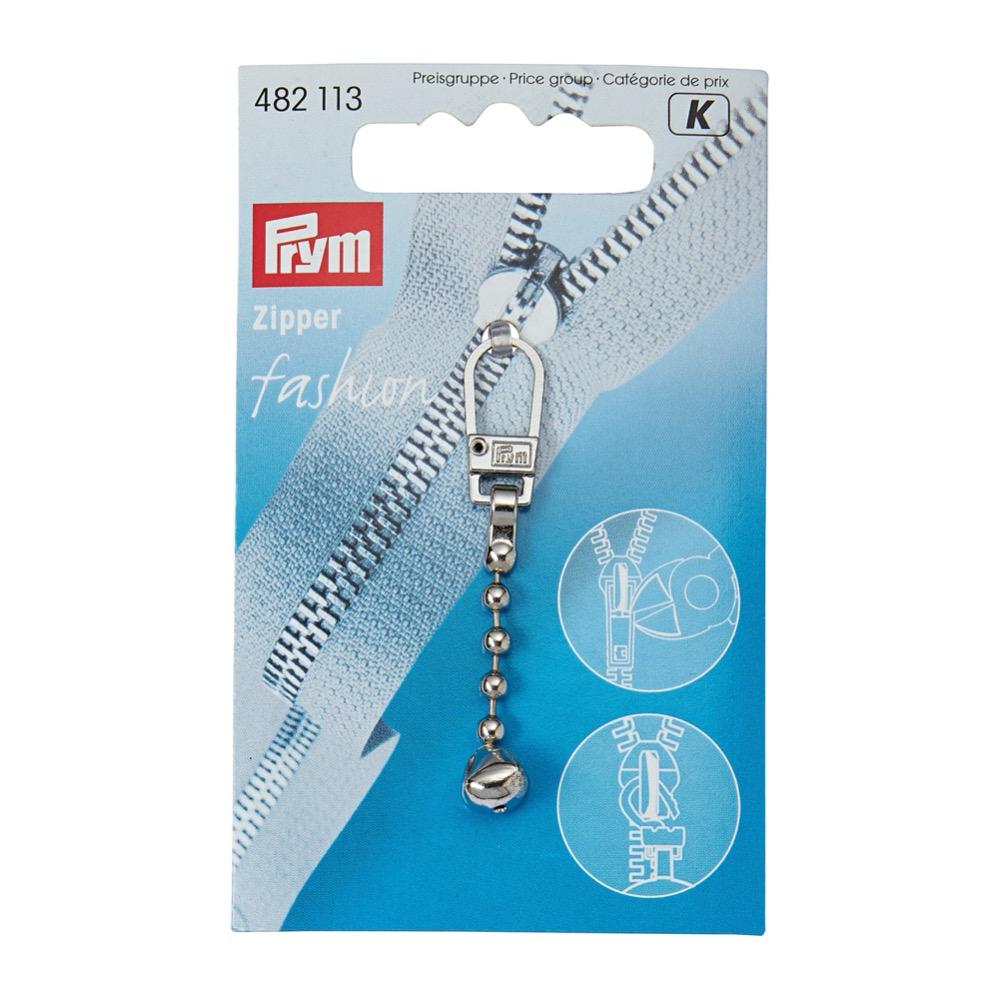 Tirette « Fashion-Zipper » chaîne-boule