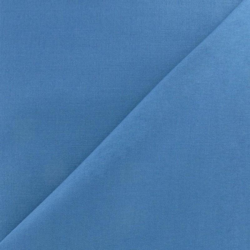 Tissu Coton - Bleu Gris