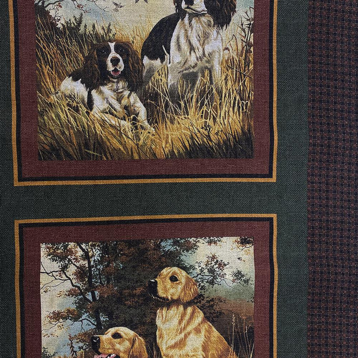 Tissu Coton - CHIENS DE CHASSE