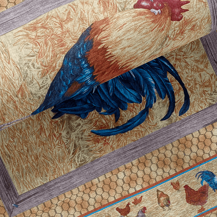 Tissu Coton - Coq