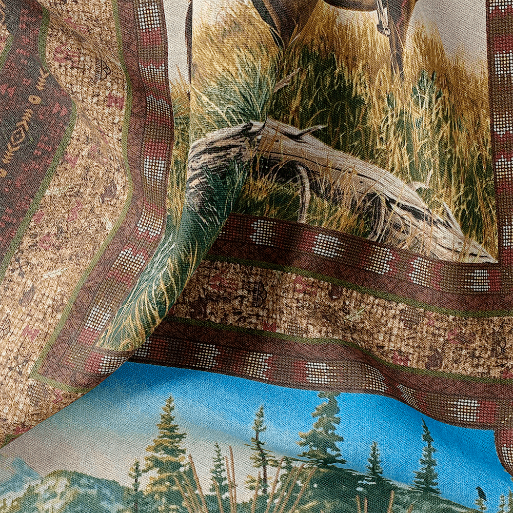 Tissu Coton- Indiens d'Amérique II