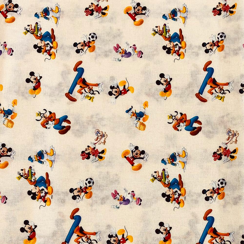 Tissu Coton - Mickey et ses amis
