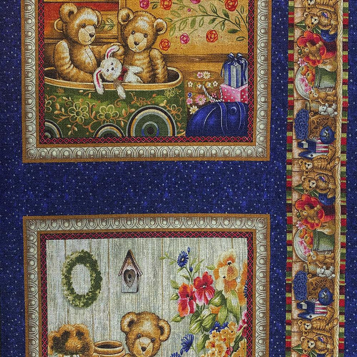 Tissu Coton - Oursons