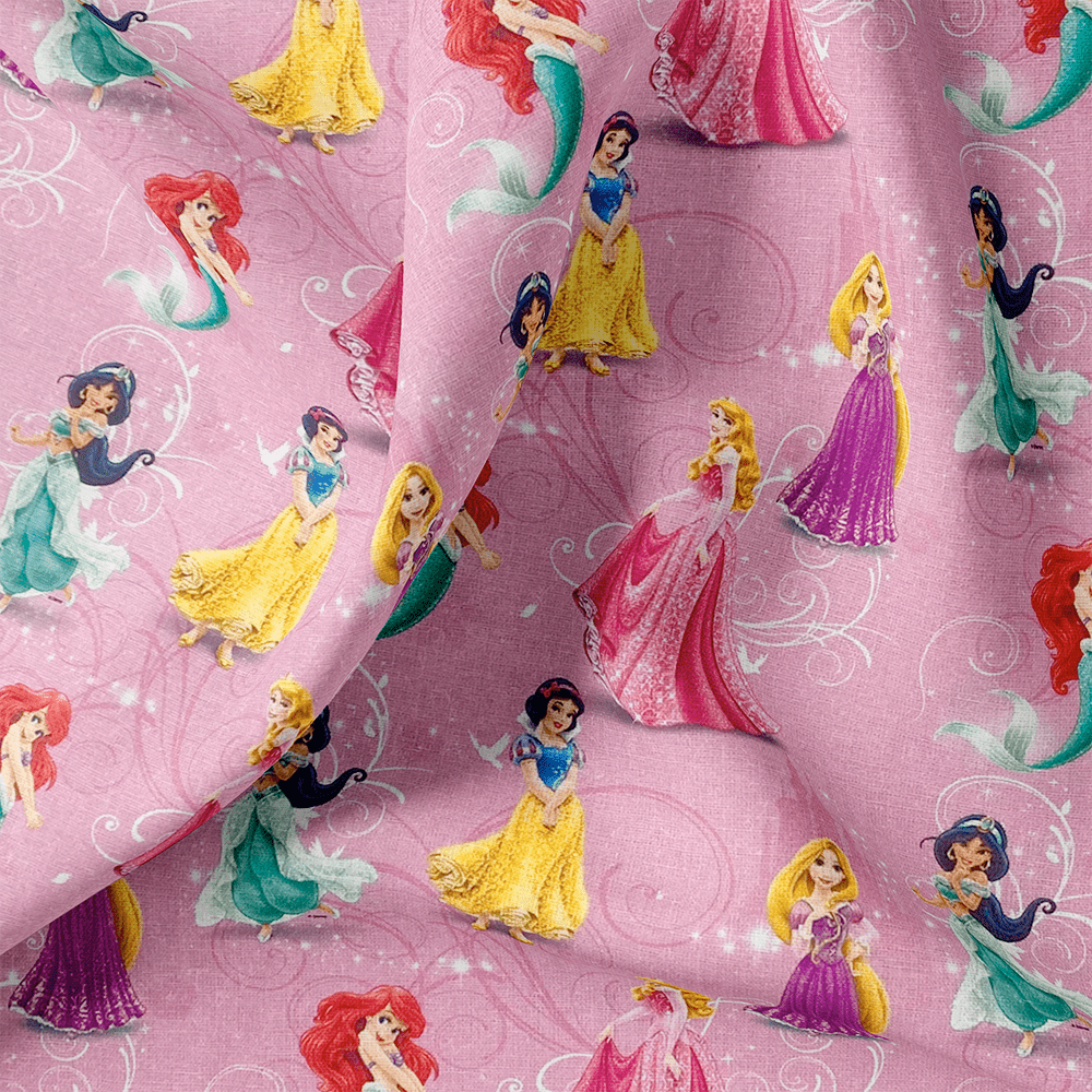 Tissu Coton - Princesses Disney II