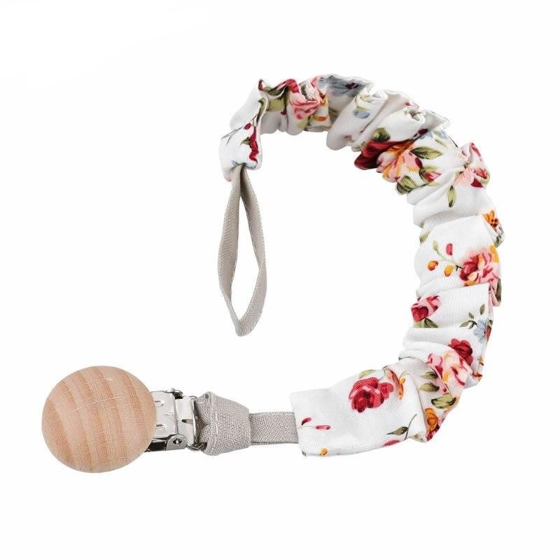 Attache-sucette - Roses
