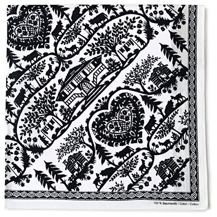Foulard- Découpage suisse