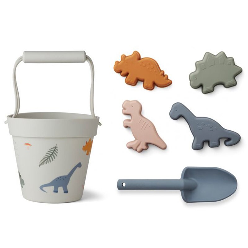 Jouets de plage en silicone- Dinosaures